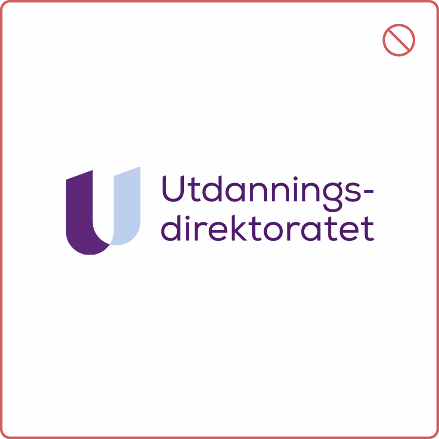 Logo i blåfarger